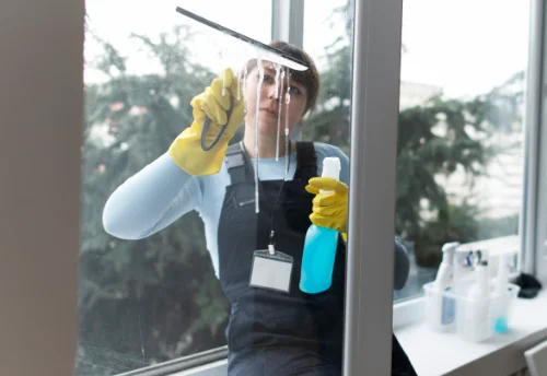Nettoyage de vitres intérieures et extérieures à Aubiat